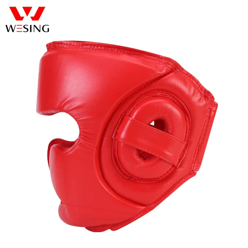 Microfiber Boxing Headgear Full Protection Kickboxing Head Protector Martial Art Head Guard Protective Head Gears