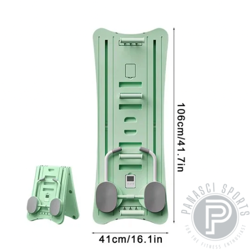 Foldable Pilates Board - Body Shaping Machine - Home Fitness Equipment