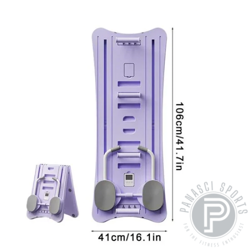 Foldable Pilates Board - Body Shaping Machine - Home Fitness Equipment