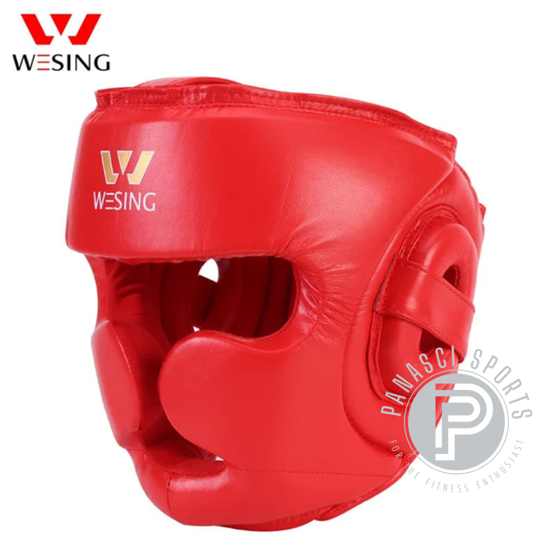 Microfiber Boxing Headgear Full Protection Kickboxing Head Protector Martial Art Head Guard Protective Head Gears