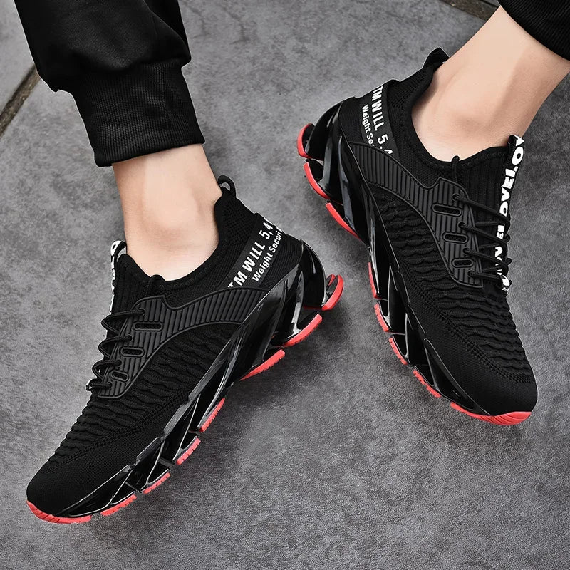 New Lightweight Men'S Running Shoes Comfortable Breathable Mesh Sneakers Fashion Men'S Casual Shoes Breathable Mesh Shoes