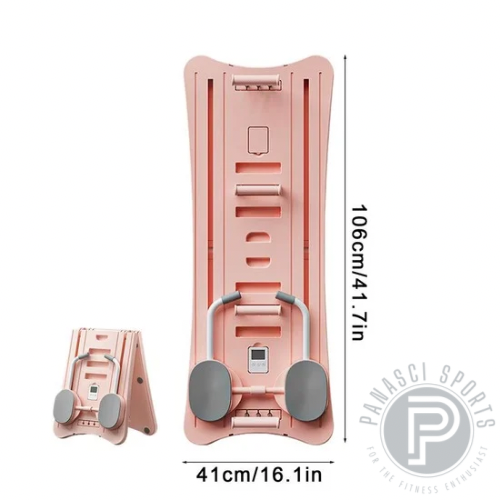 Foldable Pilates Board - Body Shaping Machine - Home Fitness Equipment